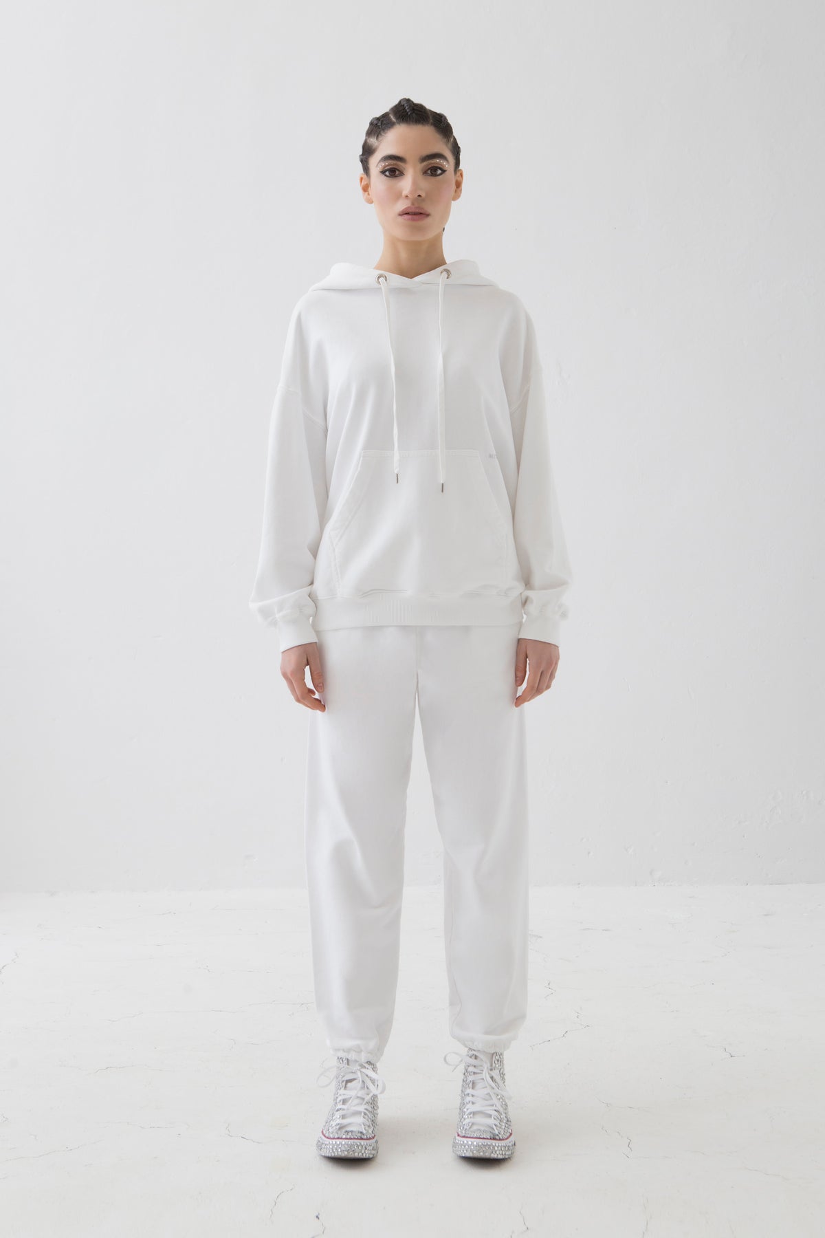 MYTRACKSUIT - HOODIE SWEATER / JOGGER PANTS WHITE